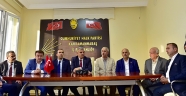 BAŞKAN ERKOÇ’TAN SİYASİ PARTİLERE BAYRAM ZİYARETİ