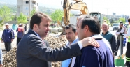BAŞKAN ERKOÇ’TAN YOL İNCELEMESİ