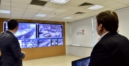 BAŞKAN ERKOÇ TRAFİK YÖNETİM MERKEZİNDE…