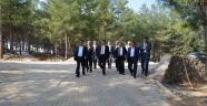 BAŞKAN ERKOÇ TÜRKOĞLU'NU ZİYARET ETTİ