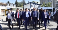 BAŞKAN ERKOÇ YIKIM ÇALIŞMALARINI İNCELEDİ