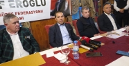 Başkan Eroğlu, “Güreşe yeni bir ses, yeni bir nefes olmak için yola çıktık”