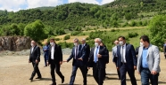 Başkan Güngör Andırın'da yatırım alanlarını gezdi