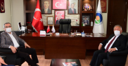 Başkan Güngör’den Çağlayancerit Belediyesine ziyaret