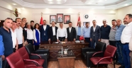 BAŞKAN GÜNGÖR’DEN MHP ELBİSTAN TEŞKİLATINA ZİYARET