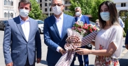 Başkan Güngör’den Türkoğlu Belediyesine ziyaret