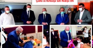 Başkan Mahçiçek, 1. Sınıf Öğrencilerine Çanta ve Kırtasiye Seti Hediye Etti