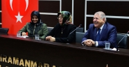 BAŞKAN MAHÇİÇEK AK PARTİ KADIN KOLLARI İLE BİR ARAYA GELDİ