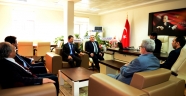 BAŞKAN MAHÇİÇEK’DEN SAĞLIK TEŞKİLATINA NEZAKET ZİYARETLERİ