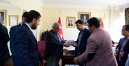 BAŞKAN MAHÇİÇEK, GENÇ BİRLİK VAKFI’NI KONUK ETTİ