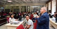BAŞKAN MAHÇİÇEK, PERSONELLE BAYRAMLAŞTI