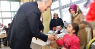 BAŞKAN OKAY, BAYAN PERSONELLERİ İLE BİR ARAYA GELDİ