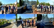 BAŞKAN OKAY ÇALIŞMALARI YERİNDE İNCELEDİ