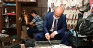 BAŞKAN OKAY’DAN BAYRAM ÖNCESİ ESNAF ZİYARETİ