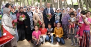 Başkan Okay, Elmalar mahallesini ziyaret etti