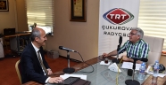 BAŞKAN OKAY TRT ÇUKUROVA’NIN KONUĞU OLDU