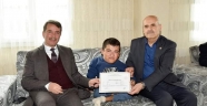 BAŞKAN OKUMUŞ; ENGELLİ VATANDAŞIN HAYALİNİ GERÇEKLEŞTİRDİ