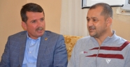 BAŞKAN 'OKUMUŞ'DAN' GAZİMİZE ZİYARETİ