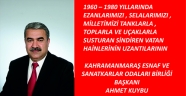 BAŞKANI AHMET KUYBU'DAN KINAMA