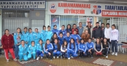 BAYAN FUTBOL TAKIMINDAN ZİYARET