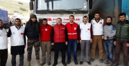 BAYIRBUCAK TÜRKMENLERİNE 40 TIR YARDIM