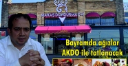 Bayramda ağızlar AKDO ile tatlanacak