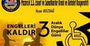 BOZDAĞ; ‘3 ARALIK DÜNYA ENGELLİLER GÜNÜ’ MESAJI