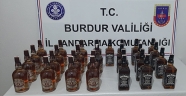 Burdur'da kaçak içki ve uyuşturucudan 5 şüpheli gözaltına alındı