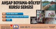 BÜYÜKŞEHİR’DEN AHŞAP BOYAMA SERGİSİ