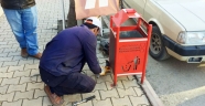 BÜYÜKŞEHİR’DEN AYAKLI ÇÖP KOVASI