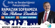 BÜYÜKŞEHİR’DEN DEV İFTAR PROGRAMI