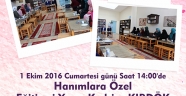 BÜYÜKŞEHİR’DEN HANIMLARA KİTAP OKUMA GÜNÜ