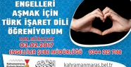 BÜYÜKŞEHİR’DEN İŞARET DİLİ KURSU
