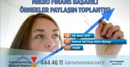 BÜYÜKŞEHİR’DEN MİKRO FİNANS BAŞARI TOPLANTISI