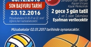 BÜYÜKŞEHİR’DEN ÖDÜLLÜ TURNUVA