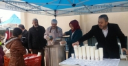 BÜYÜKŞEHİR’DEN ÖĞRENCİLERE ÇORBA VE TATLI İKRAMI