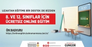 Büyükşehir’den Ücretsiz Çevrimiçi Eğitim