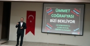 BÜYÜKŞEHİR’DEN ÜMMET COĞRAFYASI BİZİ BEKLİYOR KONFERANSI