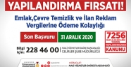 Büyükşehir’den Yapılandırma Fırsatı
