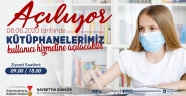 Büyükşehir’in halk kütüphaneleri açılıyor