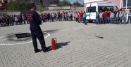 BÜYÜKŞEHİR İTFAİYESİ’NİN EĞİTİM VE TATBİKATLARI HIZ KESMİYOR