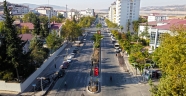 Büyükşehir Kartalkaya Caddesi’ni Yeniledi
