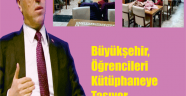 Büyükşehir, Öğrencileri Kütüphaneye Taşıyor
