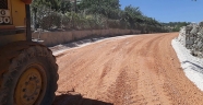 BÜYÜKŞEHİR YOL YAPIMINA DEVAM EDİYOR
