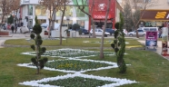 BÜYÜKŞEHİR'İN ÇİÇEK DİKİM ÇALIŞMALARI