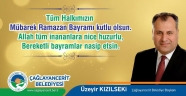 ÇAĞLAYANCERİT BELEDİYE BAŞKANI ÜZEYİR KIZILSEKİ'DEN BAYRAM MESAJI