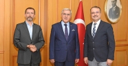 Can; MÜ Rektörü Kurt’u Ziyaretinde Başlayacak Olan Yüz Yüze Eğitim-Öğretim Döneminin Meselelerini Görüşüldü