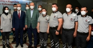 CUMHURBAŞKANI ERDOĞAN; GÜVENLİK GÖREVLİLERİ İLE HATIRA RESMİ