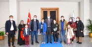 DOWN SENDROMLU ÇOCUKLARDAN BAŞKAN OKAY’A ZİYARET