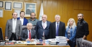 DSİ 20. Bölge Müdürü Mevlüt Aydın’a gazetecilerden ziyaret